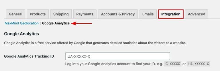 Google Analytics with WooCommerce