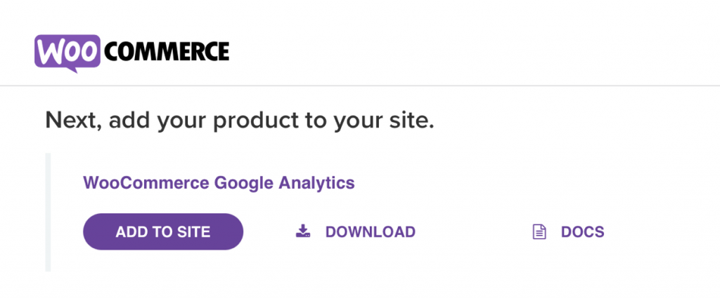 Google Analytics with WooCommerce