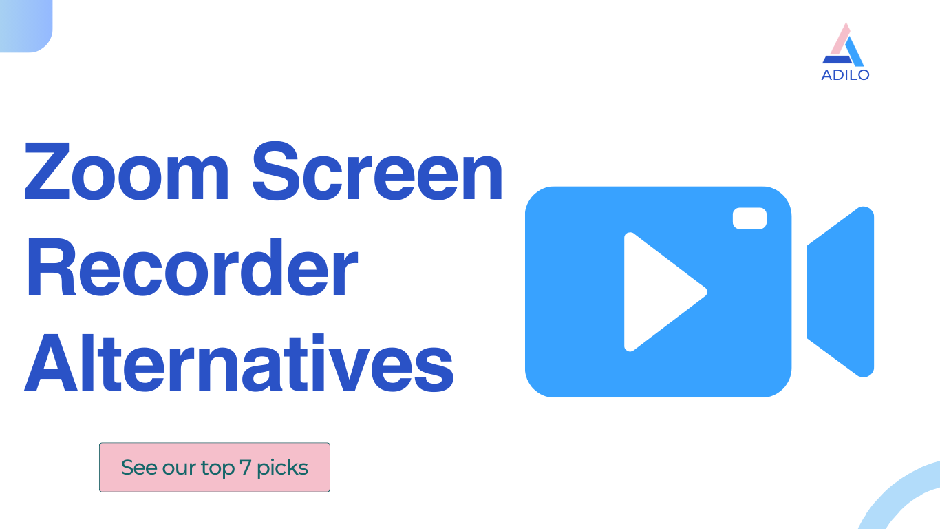 best zoom video recording altrnative