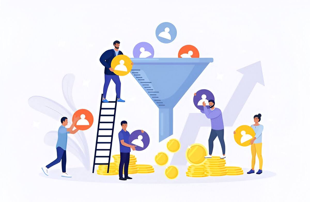 behind-the-scenes sales funnel